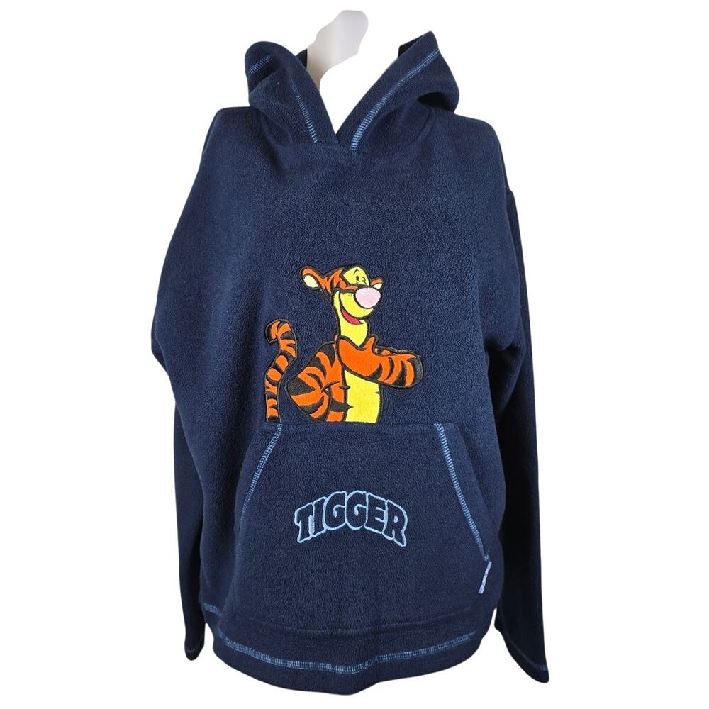 Disney Pooh 100 Acres Collection Tigger Hooded Pullover Women's Jacket L